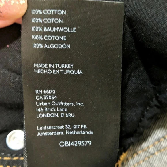 BDG Urban Outfitters washed vintage black shorts, size 32 - Picture 14 of 15